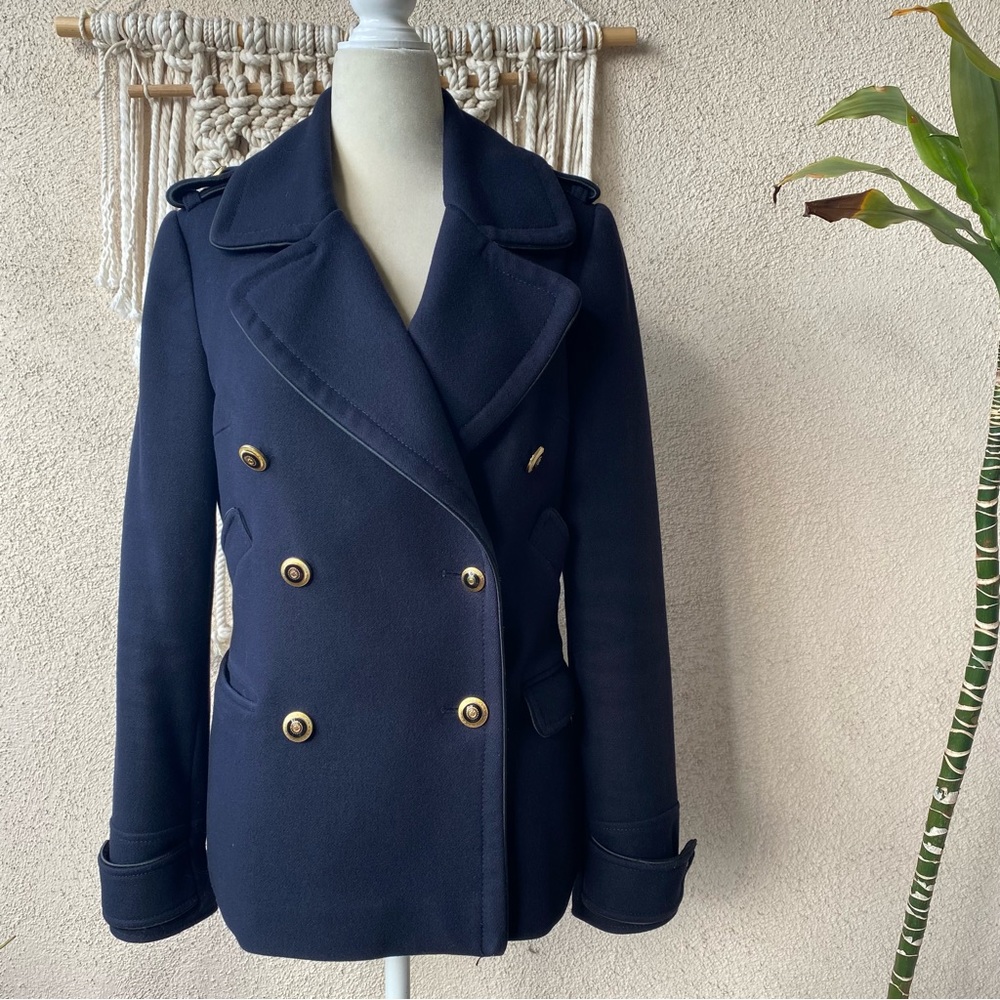 Reiss Reyhan wool pea coat